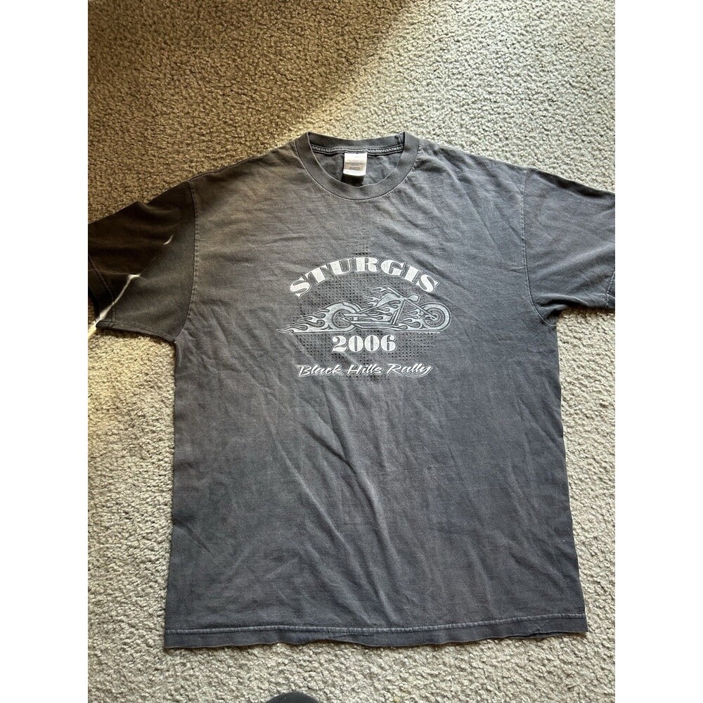 Vintage 2006 Strugis Bike Shirt Men’s Motorcycle Tee Size LARGE